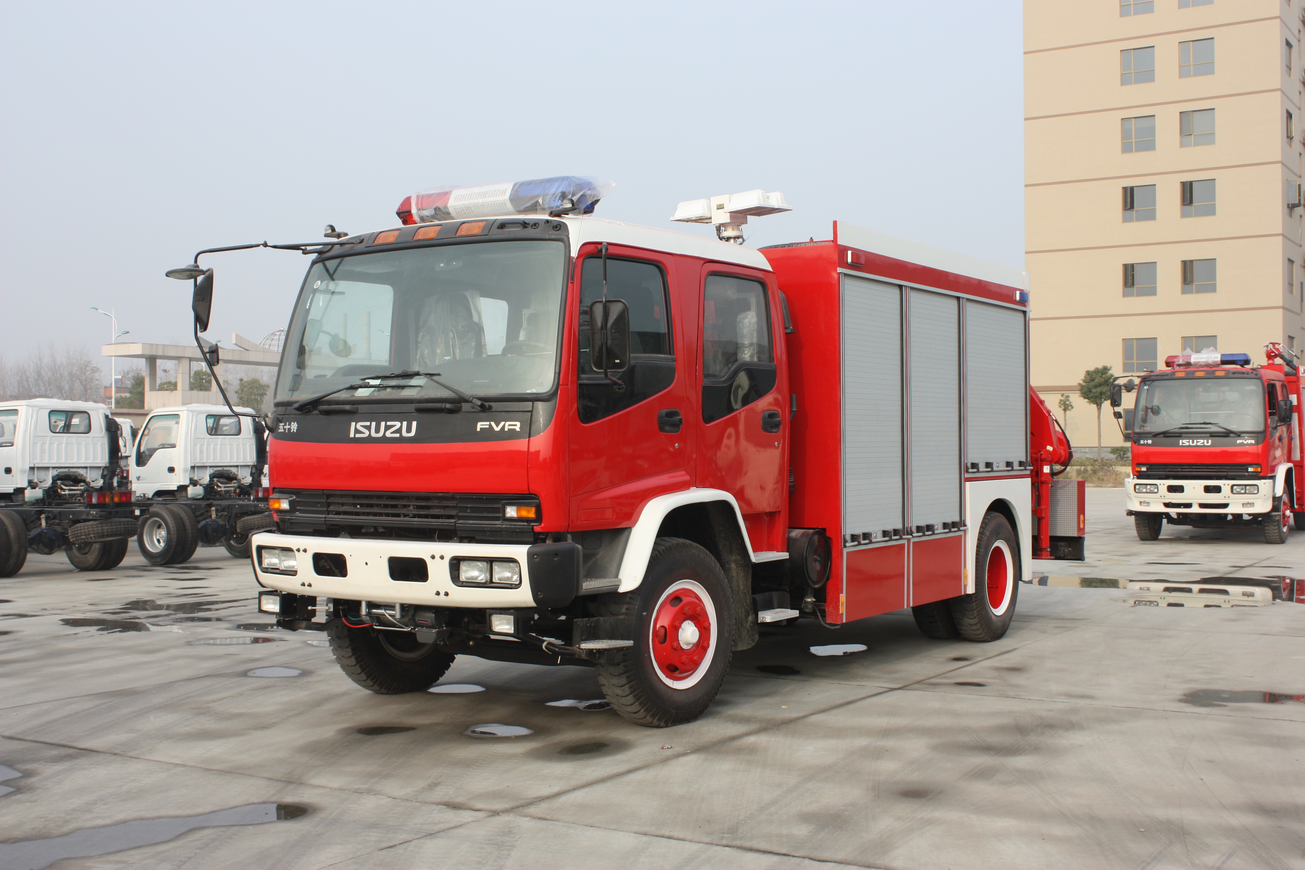 五十鈴搶險救援消防車